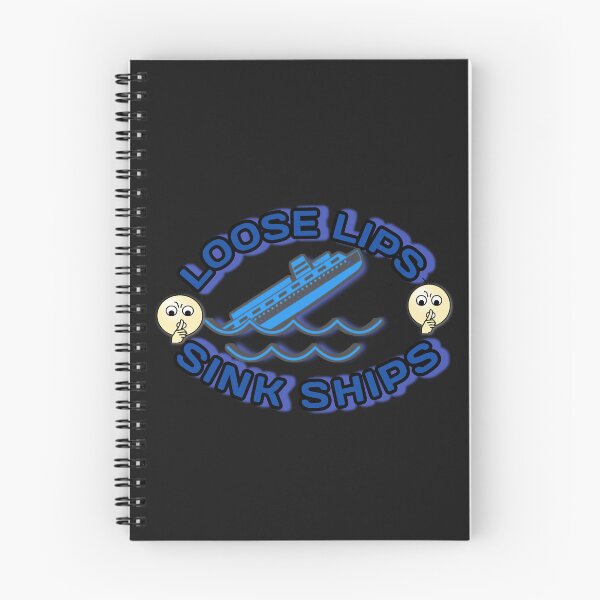 Item preview, Loose lips sink ships  designed and sold by MaRa ★★★★★.