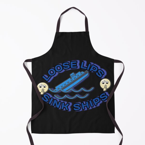 Item preview, Loose lips sink ships  designed and sold by MaRa ★★★★★.