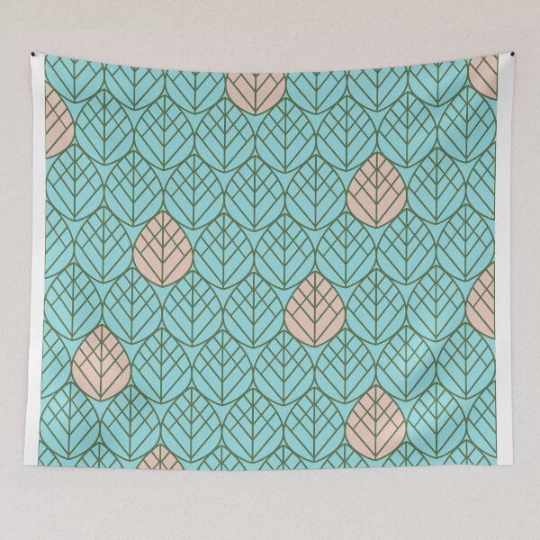 Item preview, Beech - Island Paradise Blue/Kale Green/Pale Dogwood Pink designed and sold by PlanetNine.