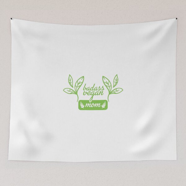 Item preview, Badass vegan mom designed and sold by Mr Wolf.