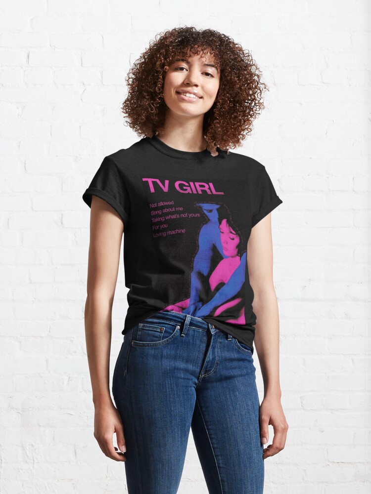 Discover Who Really Cares? - TV Girl Classic T-Shirt