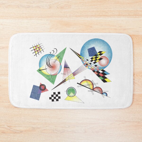 Item preview, Kandinsky inspired colored pencil abstract composition 1 original design designed and sold by paragonDesign28.