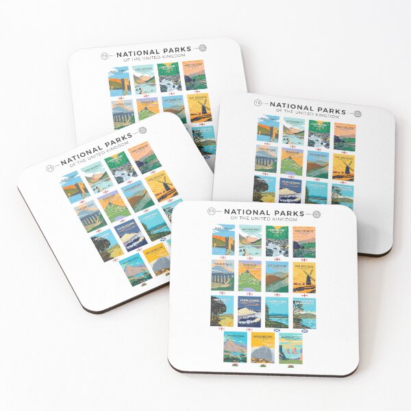 Item preview, National Parks Of The United Kingdom List designed and sold by KrisSidDesigns.