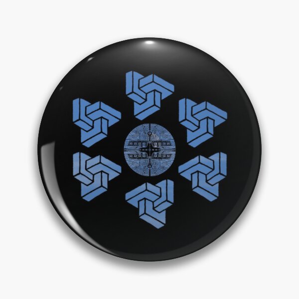 Item preview, Blue Moon Cuboid Alignment designed and sold by createVisions.