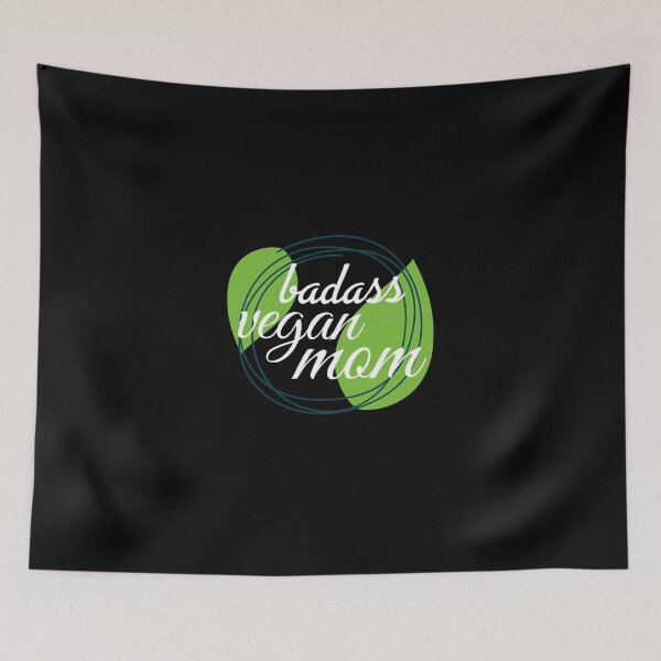 Item preview, Badass vegan mom designed and sold by Mr Wolf.