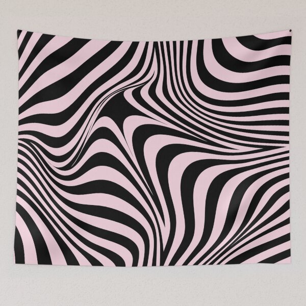 Item preview, Zebra print stripes abstract black and white wild animal print preppy decor modern retro zebra pattern designed and sold by Kawaiishizz.