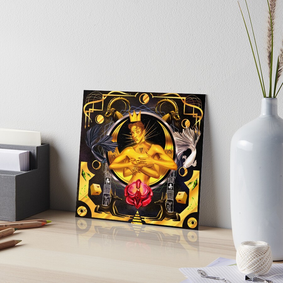 Queen FKA Illustration Art Board Print