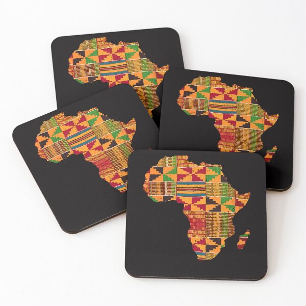 Item preview, Cool Africa Map Kente Cloth Gift For Men Women African Lover designed and sold by lhkmmo44.