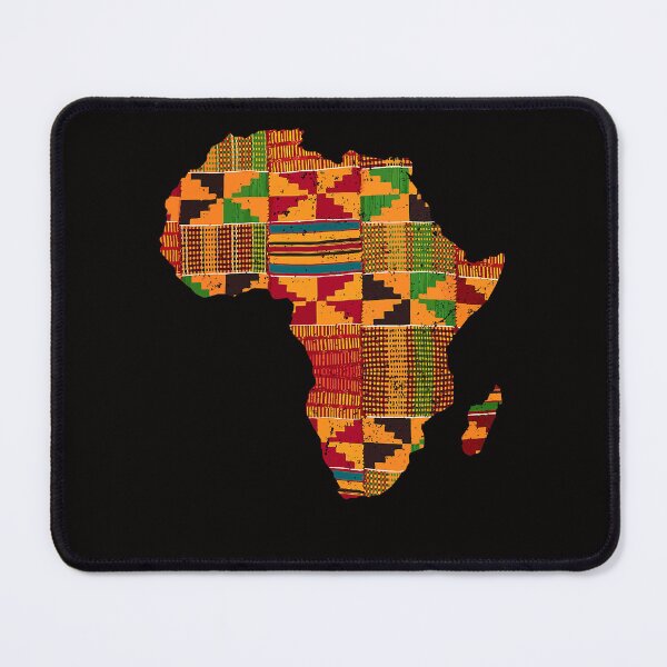 Item preview, Cool Africa Map Kente Cloth Gift For Men Women African Lover designed and sold by lhkmmo44.