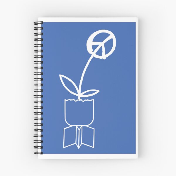 Item preview, Peace - vintage soviet poster blue designed and sold by binti163.