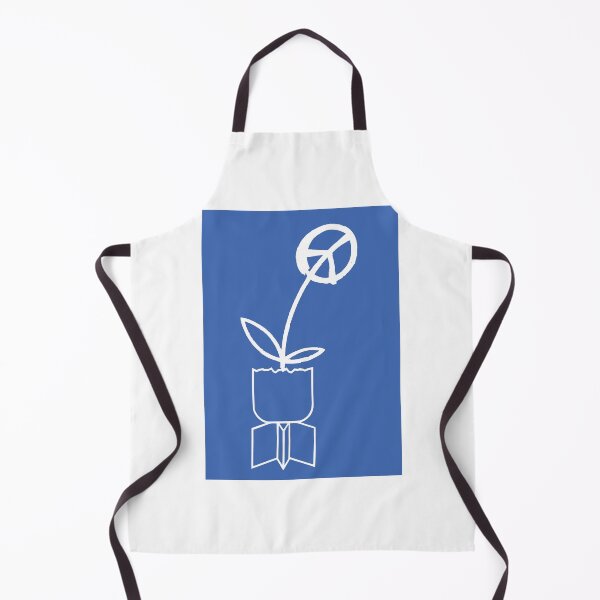 Item preview, Peace - vintage soviet poster blue designed and sold by binti163.