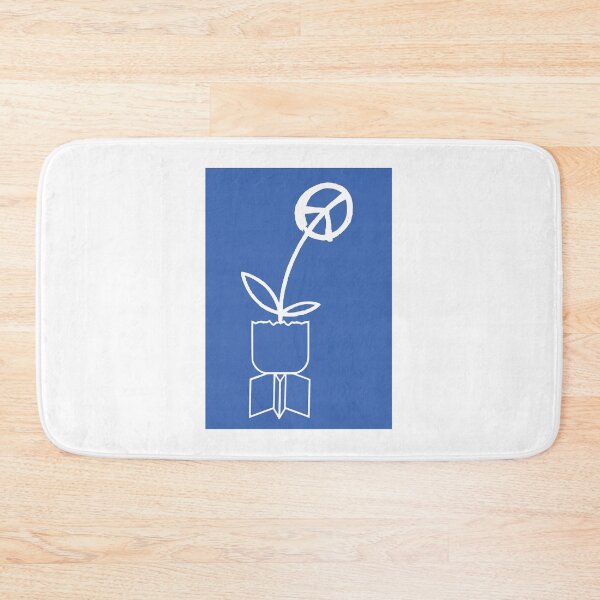 Item preview, Peace - vintage soviet poster blue designed and sold by binti163.
