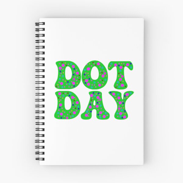 Item preview, Dots day typography designed and sold by vibeno1.