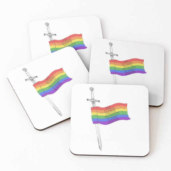 Item preview, No Queer Pride Without Queer Anger flag designed and sold by atlasbackache.