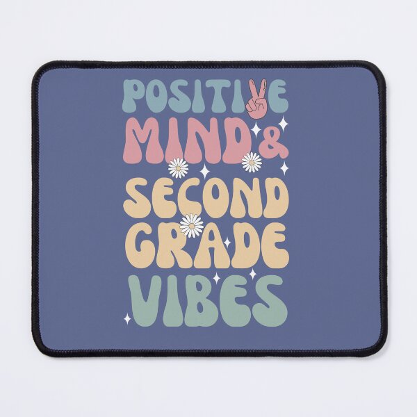 Item preview, Second Grade Vibes | Back to School | First Day of School | 2nd Grade Vibes | Second Grade Teacher Vibes | Hello Second Grade | Positive Vibes Only | Ready to Crush Second Grade | designed and sold by Saffire6.
