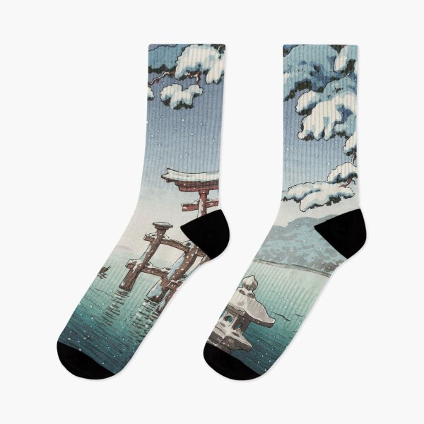 Item preview, Snow in Miyajima by Tsuchiya Koitsu designed and sold by Takeda-art.