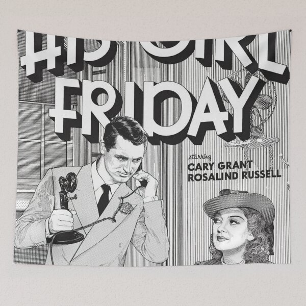 Item preview, His Girl Friday designed and sold by bumbumasak.
