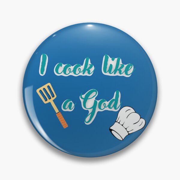 Item preview, I cook like a god designed and sold by MixShop10.