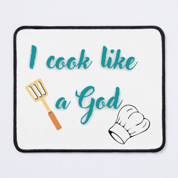Item preview, I cook like a god designed and sold by MixShop10.