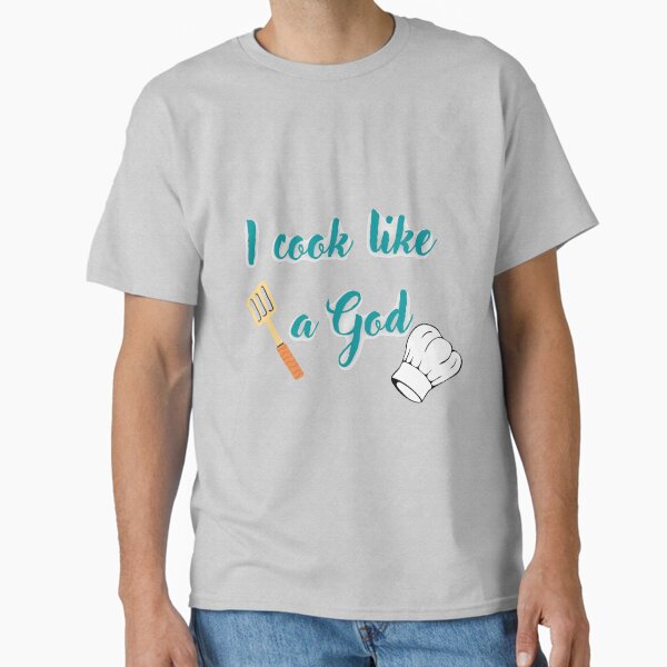 Item preview, I cook like a god designed and sold by MixShop10.