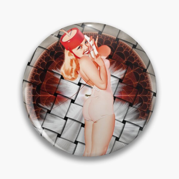 Item preview, Bell Hop Girl Calendar Illustration by George Petty Remastered Vintage Art Xzendor7 Reproductions designed and sold by Xzendor7 Digital Art Creations.