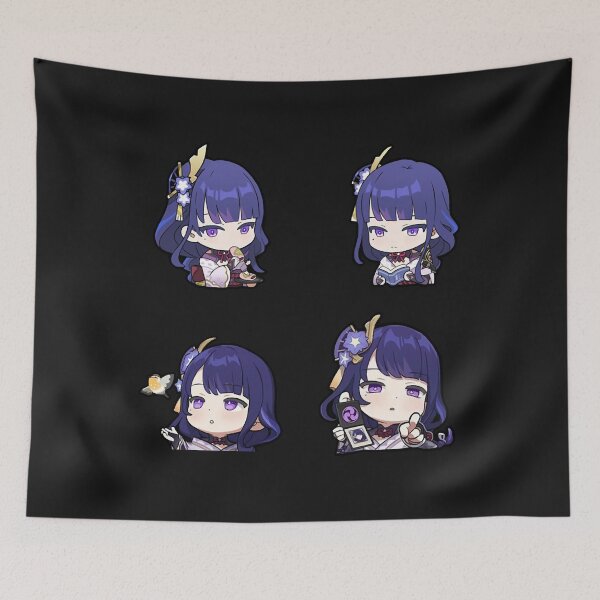 Item preview, Raiden Shogun (Baal) - Genshin Impact Sticker designed and sold by Lemed36tea.