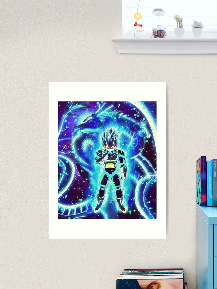 SSJ BLUE EVOLUTION VEGETA - Elixar Art XL - Paintings & Prints, Fantasy &  Mythology, Other Fantasy & Mythology - ArtPal