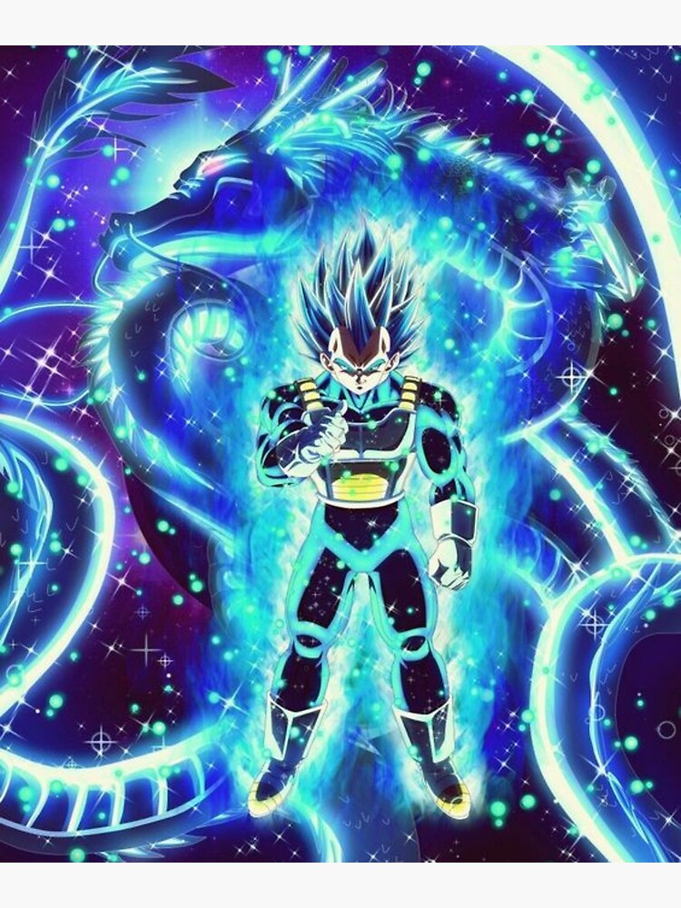 Super Saiyan Blue Vegeta Evolved (Dragon Ball Z) Portrait Ver