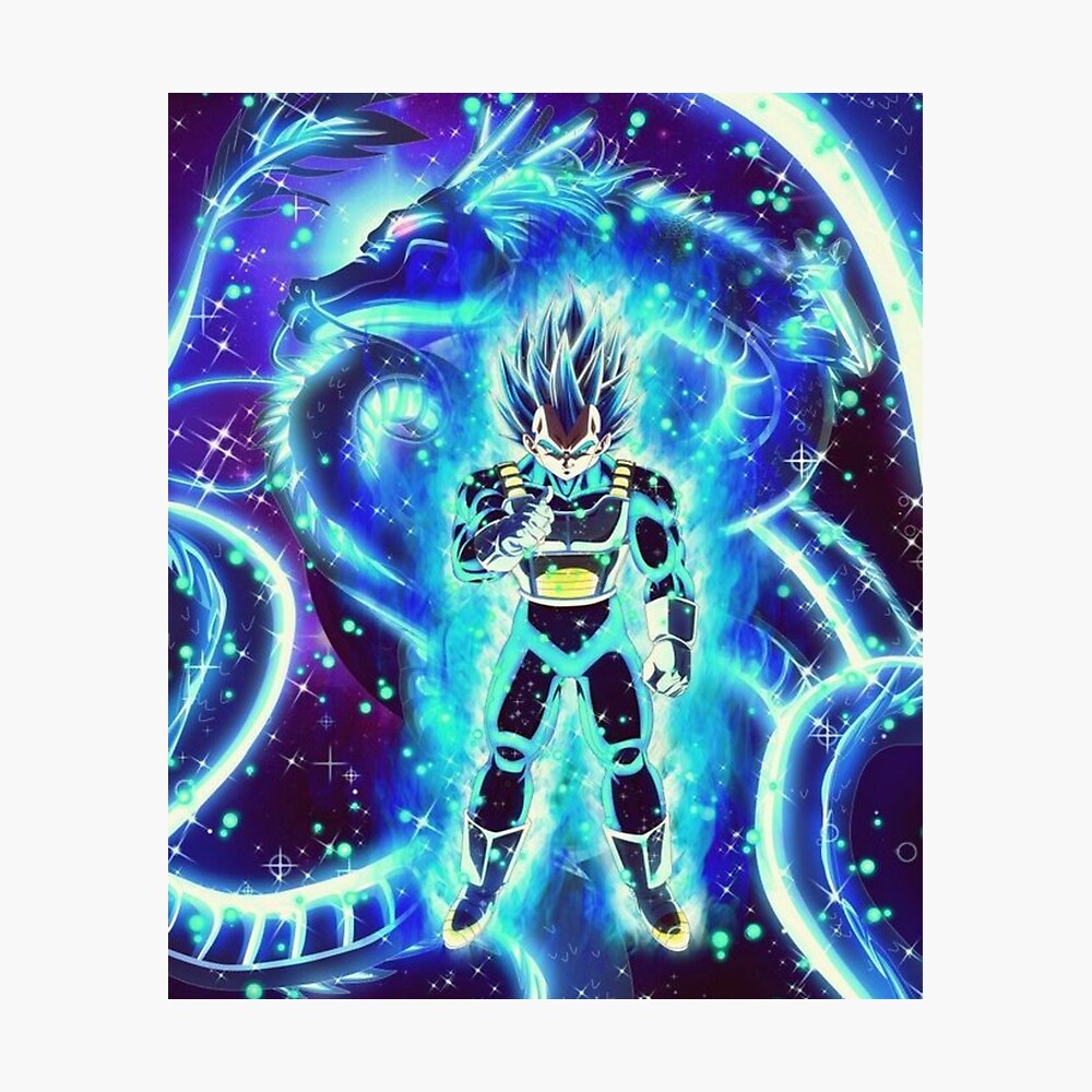 Goku & Vegeta - Kamehameha and Final Flash, Dragon Ball Super Wallpaper  Poster Canvas