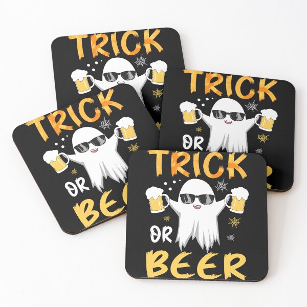 Item preview, Trick Or Beer Funny Halloween Spooky Costume Boo Ghost designed and sold by saidaone.
