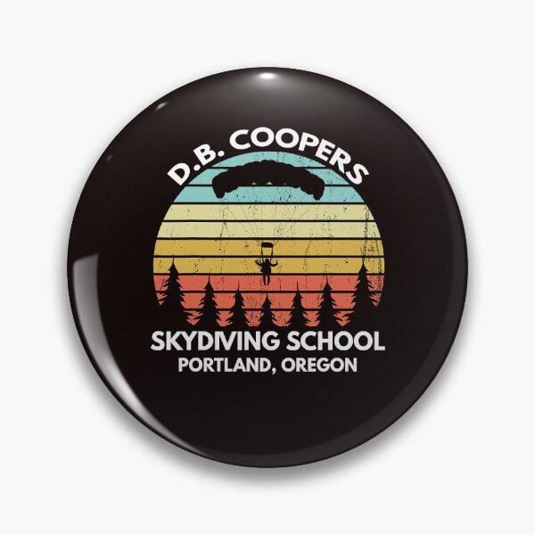 Item preview, D. B. Coopers Skydiving School Portland, Oregon Funny   designed and sold by lhkmmo44.