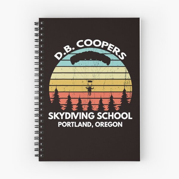 Item preview, D. B. Coopers Skydiving School Portland, Oregon Funny   designed and sold by lhkmmo44.