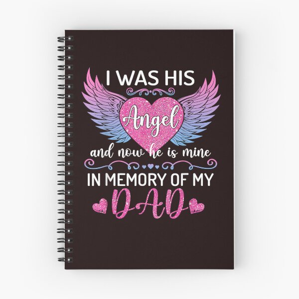 Item preview, Dad Angel I Was His Angel Now He'S Mine In Memory Of Dad   designed and sold by lhkmmo44.