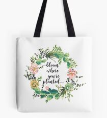 cactus quote Tote Bag