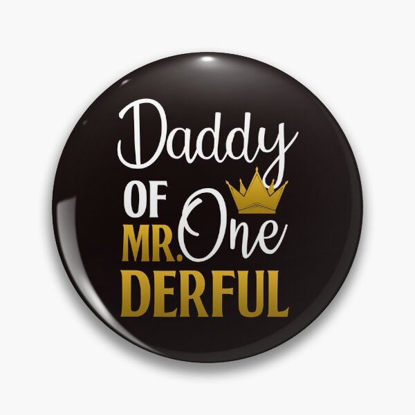 Item preview, Daddy Of Mr Onederful 1st Birthday Father's Day First Daddy  designed and sold by lhkmmo44.
