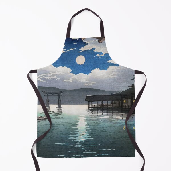Item preview, Summer Moon at Miyajima by Tsuchiya Koitsu designed and sold by Takeda-art.