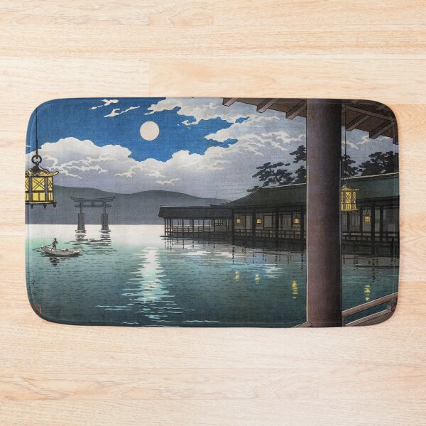 Item preview, Summer Moon at Miyajima by Tsuchiya Koitsu designed and sold by Takeda-art.