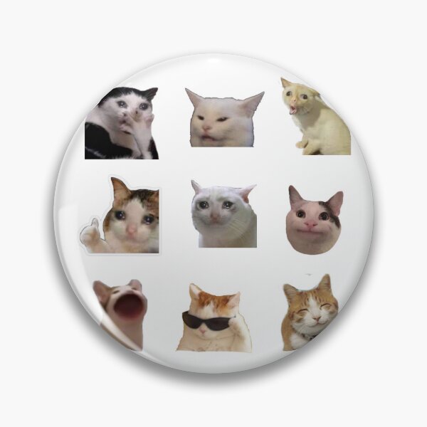 Item preview, STICKER Of PACK Meme Cats Funny designed and sold by AwakenPoWeR.