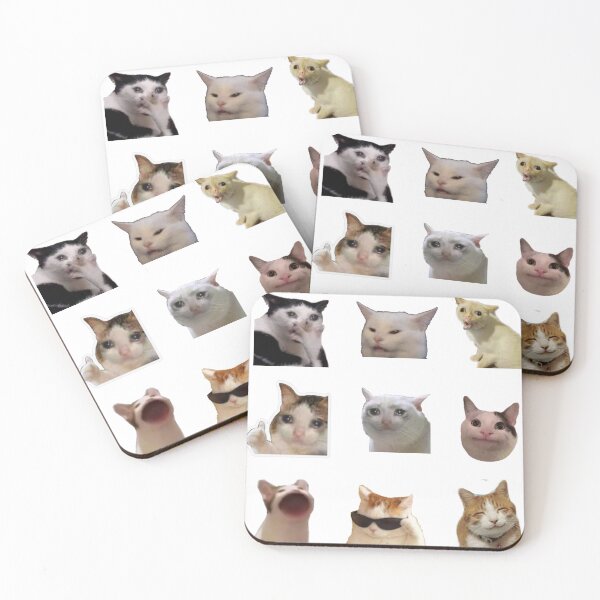 Item preview, STICKER Of PACK Meme Cats Funny designed and sold by AwakenPoWeR.