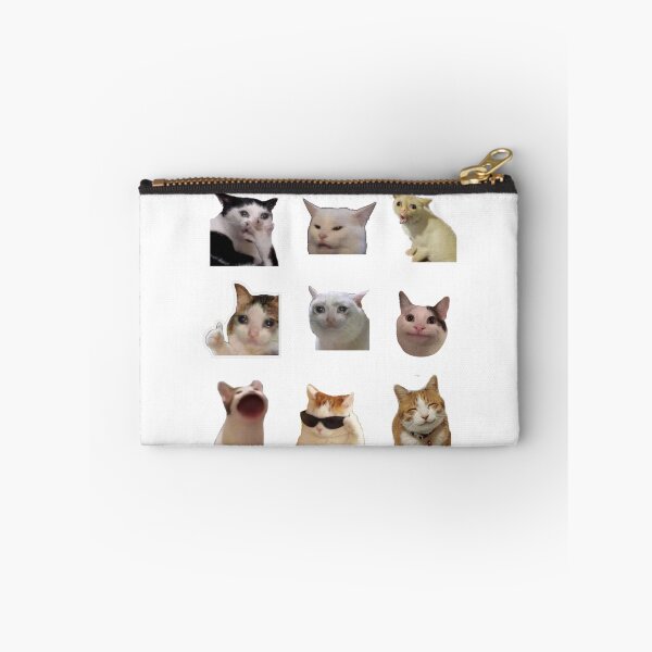 Item preview, STICKER Of PACK Meme Cats Funny designed and sold by AwakenPoWeR.