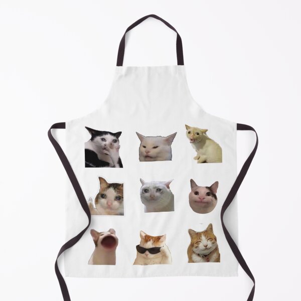 Item preview, STICKER Of PACK Meme Cats Funny designed and sold by AwakenPoWeR.