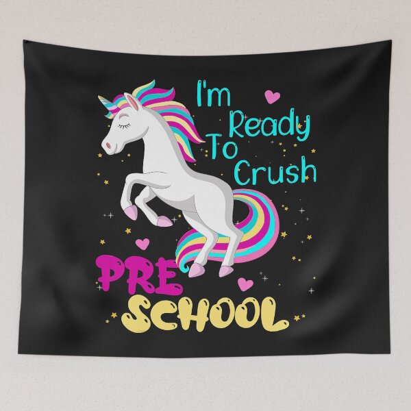 Item preview, I'm Ready To Crush Preschool Unicorn Back To School designed and sold by AlbredaAE.