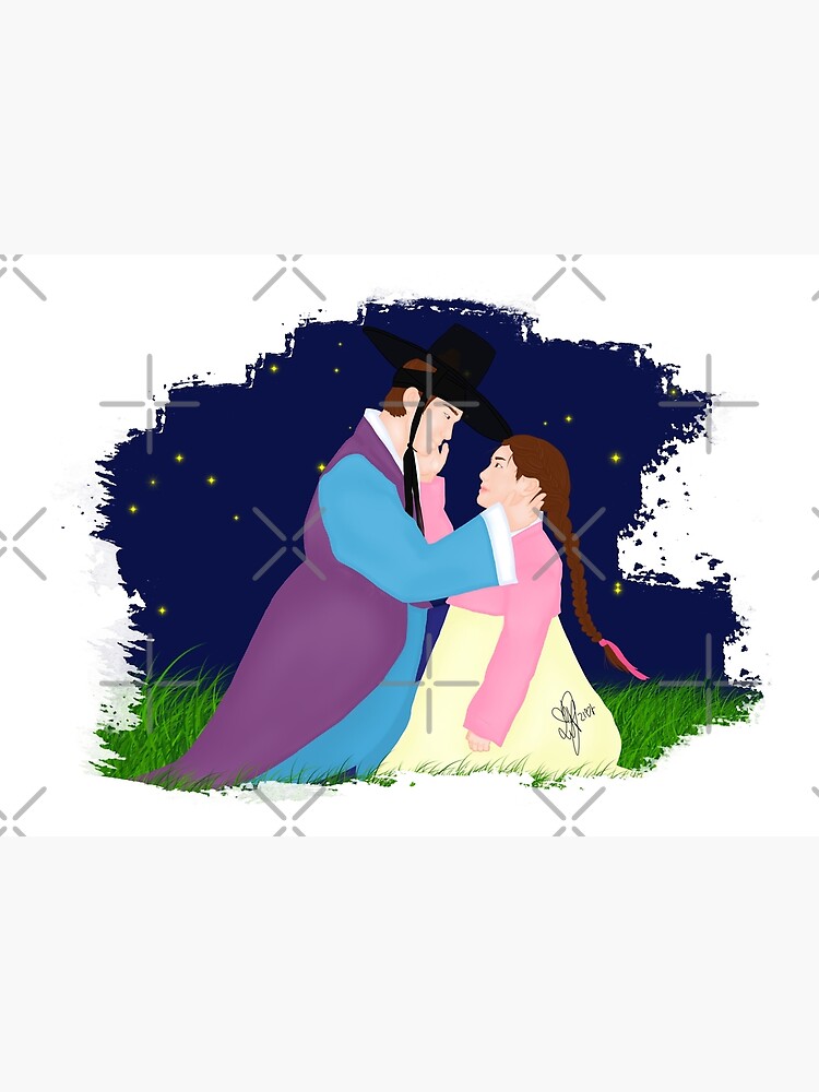 Hanbok couple Poster