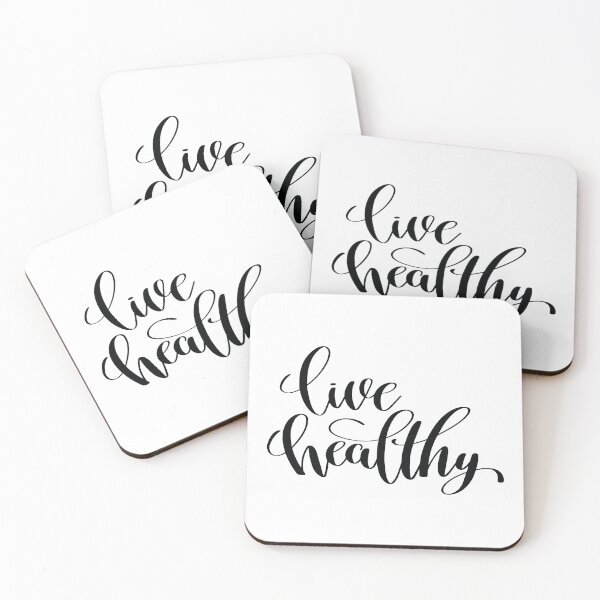 Item preview, Live Healthy designed and sold by FiveNiches.