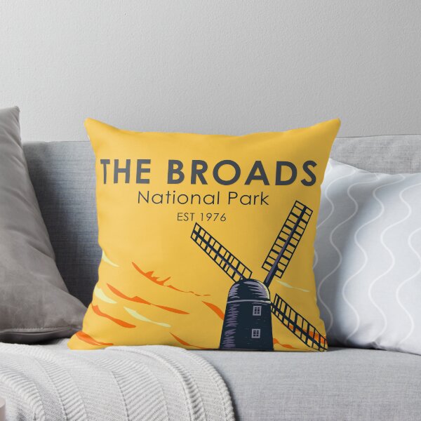 Item preview, The Broads National Park England Vintage designed and sold by KrisSidDesigns.