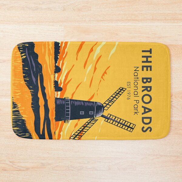 Item preview, The Broads National Park England Vintage designed and sold by KrisSidDesigns.