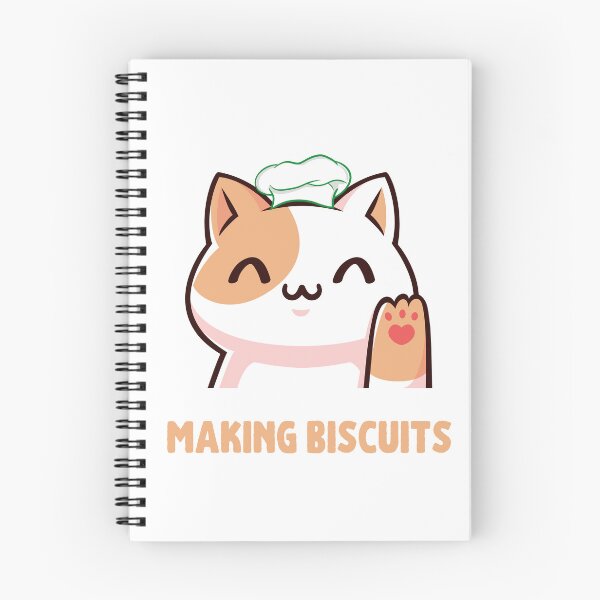 Item preview, cat making biscuits designed and sold by Hamza Güneş.
