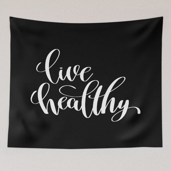 Item preview, Live Healthy designed and sold by FiveNiches.