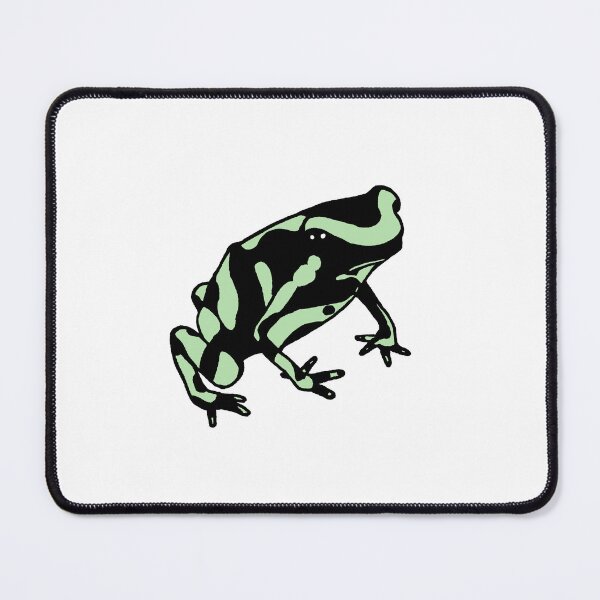 Item preview, Green and Black Poison Dart Frog designed and sold by offwithhismask.