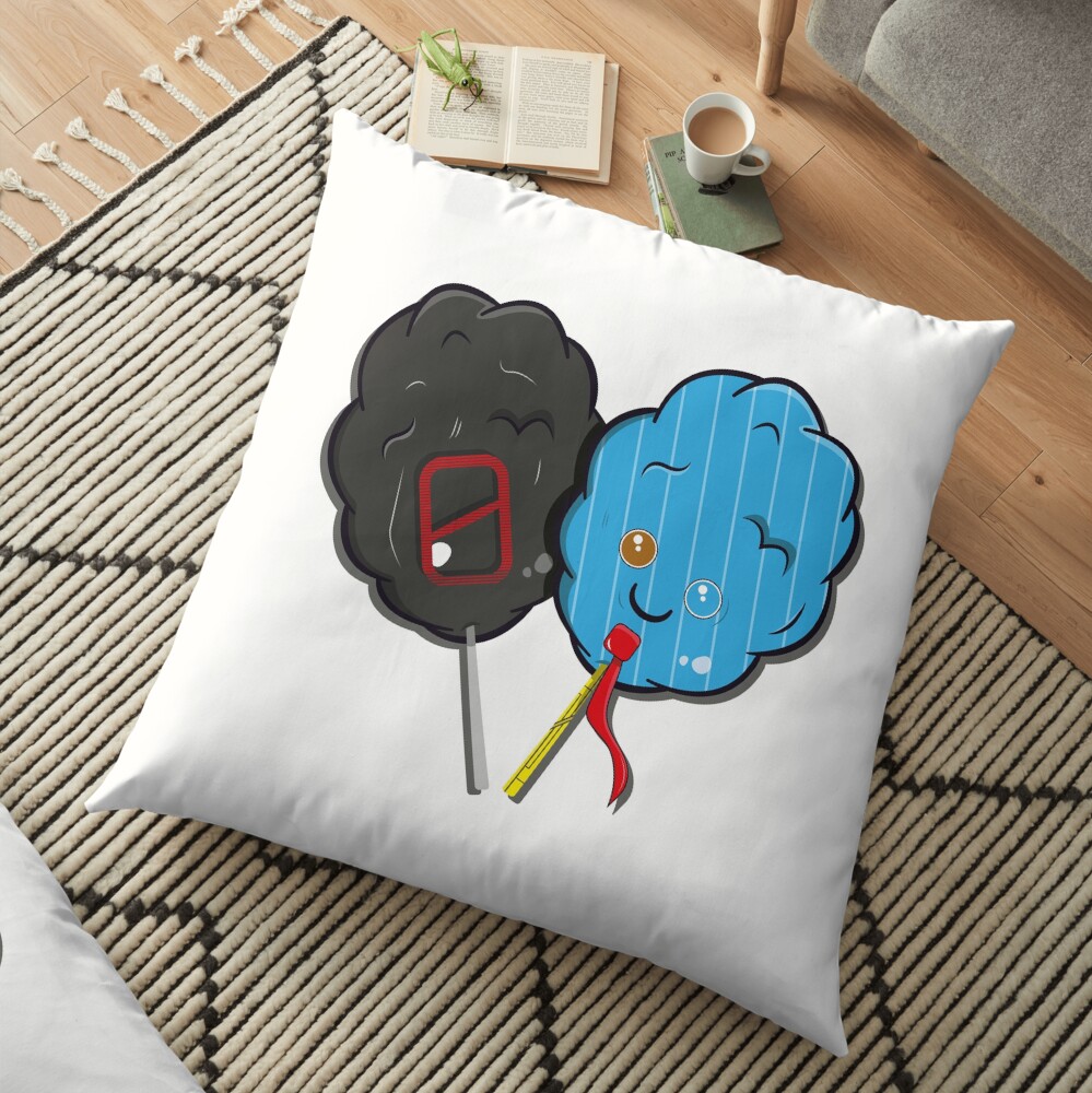Zero and Rhys - Borderlands Floor Pillow